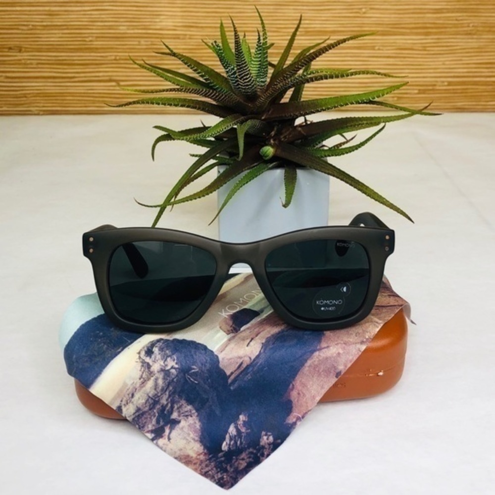 KOMONO Allen Frost Grey Sunglasses NEW - Picture 3 of 11